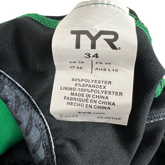 TYR Women’s Durafast Elite Viper DiamondFit Swimsuit Size 34 (M/8) Competition T - Picture 4 of 7